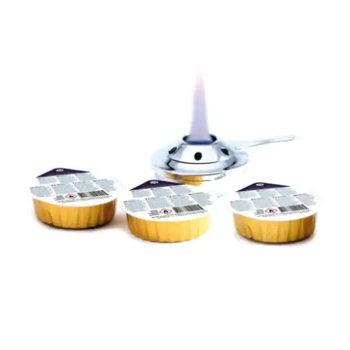 Brandpasta fondue